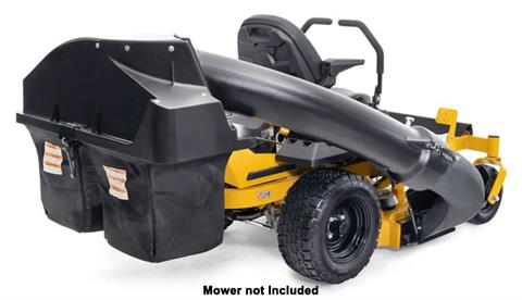 2024 Hustler Turf Equipment 2-Bag Non-Powered Bagger - Raptor X, Raptor XL, Raptor XD