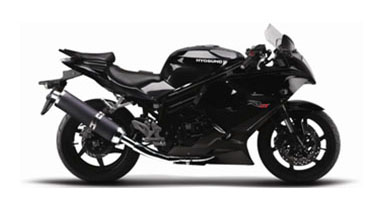 Used hyosung gt650r hot sale