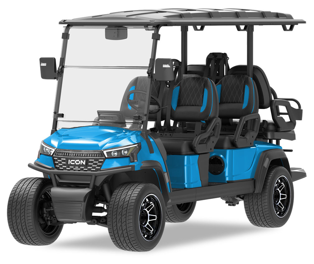 2026 ICON Electric Vehicles ICON i60LX | Golf Carts for Sale