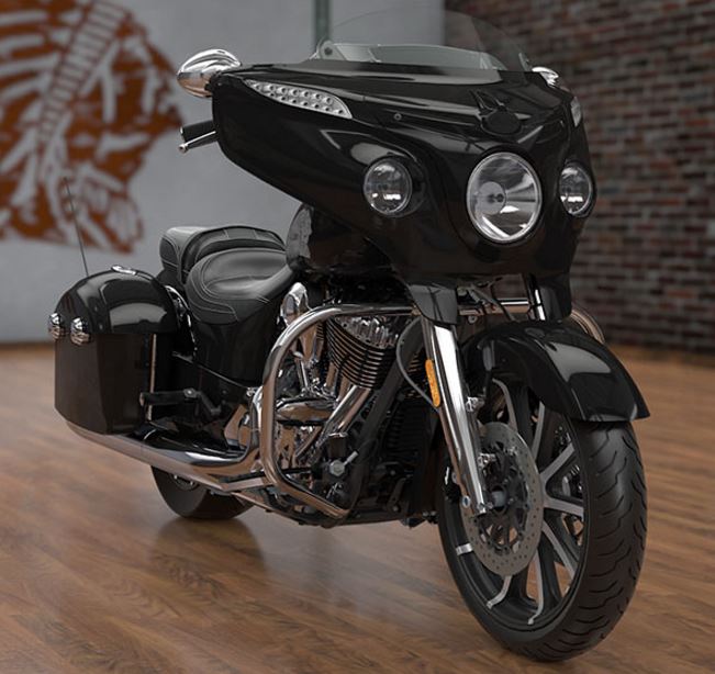 Used 2017 Indian Motorcycle Chieftain® Limited Thunder Black