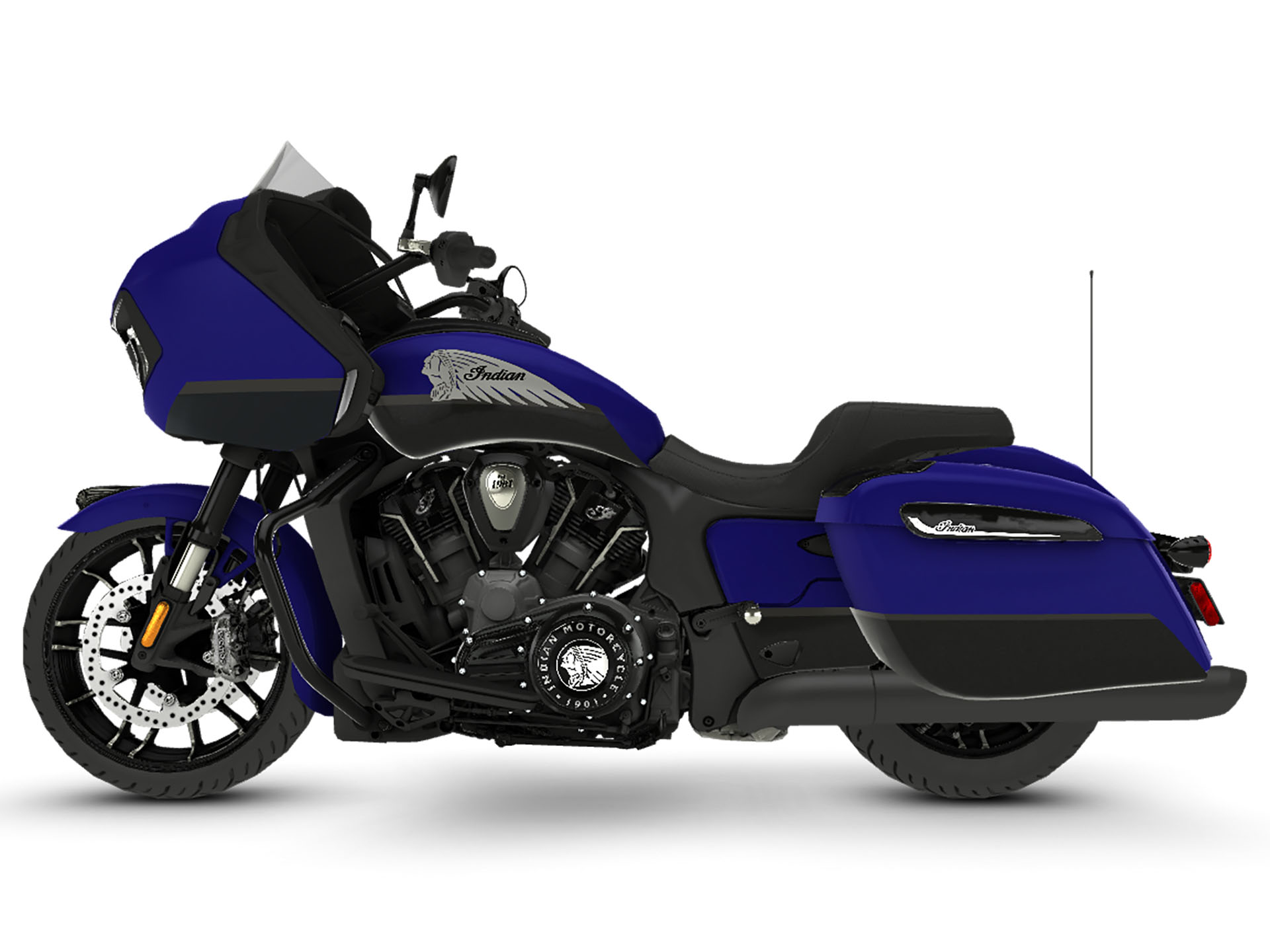 2024 Indian Motorcycle Challenger® Dark Horse® with PowerBand Audio Package in Foxboro, Massachusetts - Photo 2
