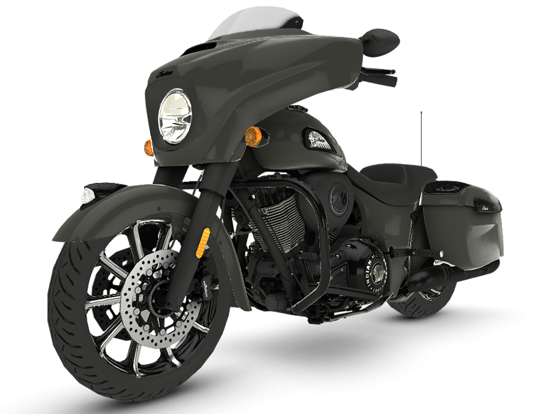 2024 Indian Motorcycle Chieftain® Dark Horse® with PowerBand Audio Package in Hollister, California - Photo 4