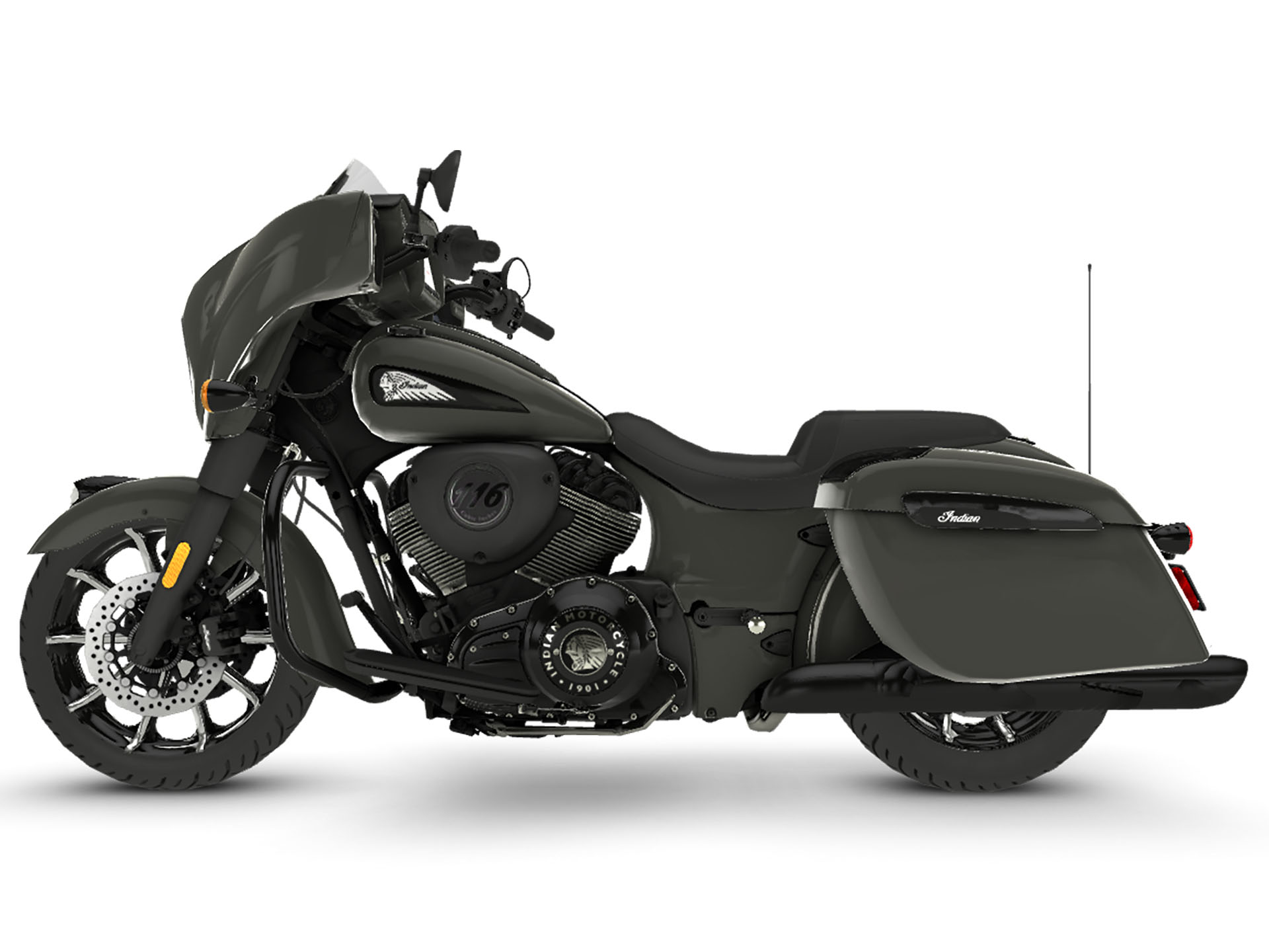 2024 Indian Motorcycle Chieftain® Dark Horse® with PowerBand Audio Package in Hollister, California - Photo 2