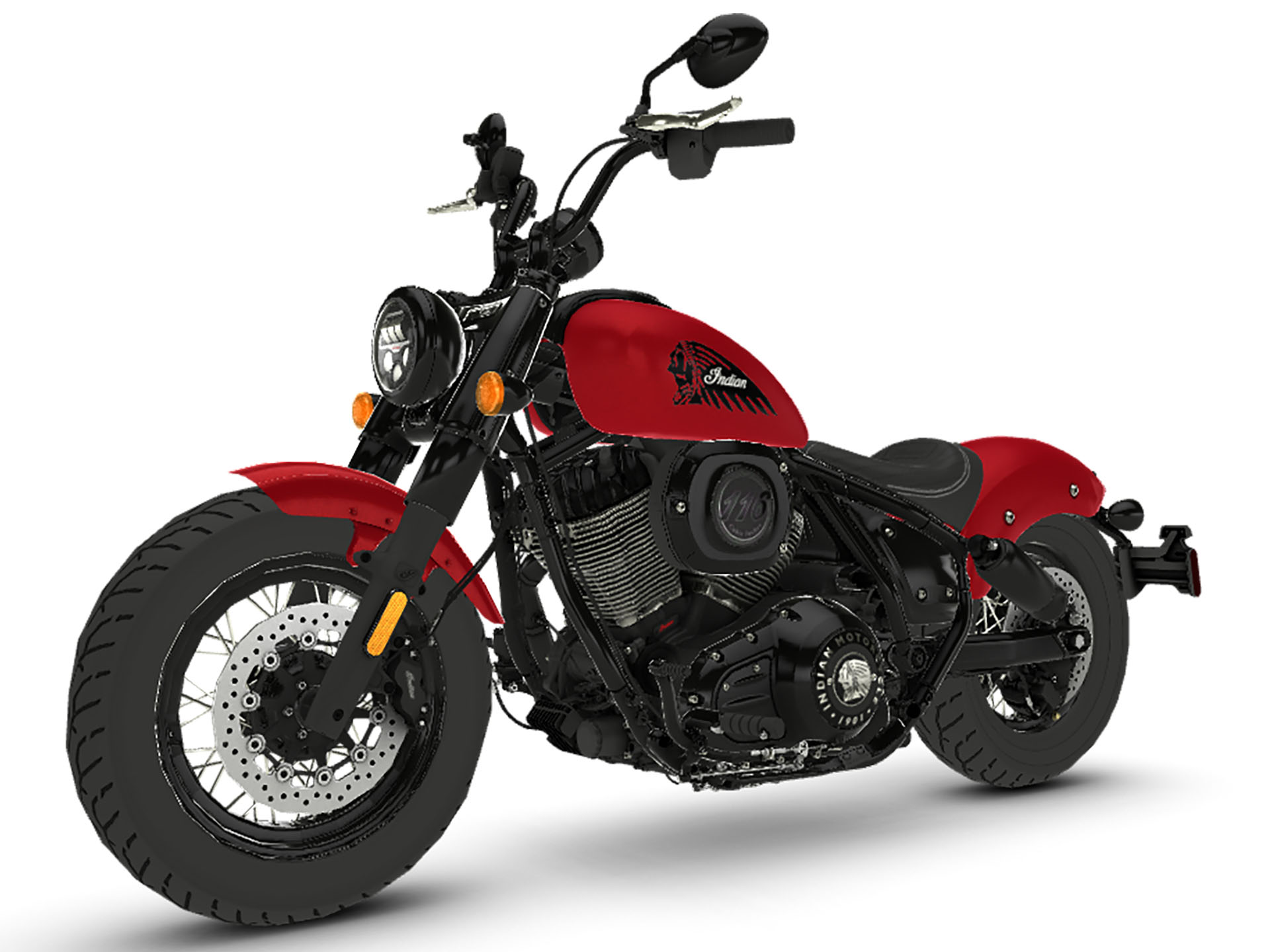 2024 Indian Motorcycle Chief Bobber Dark Horse® in Foxboro, Massachusetts - Photo 4