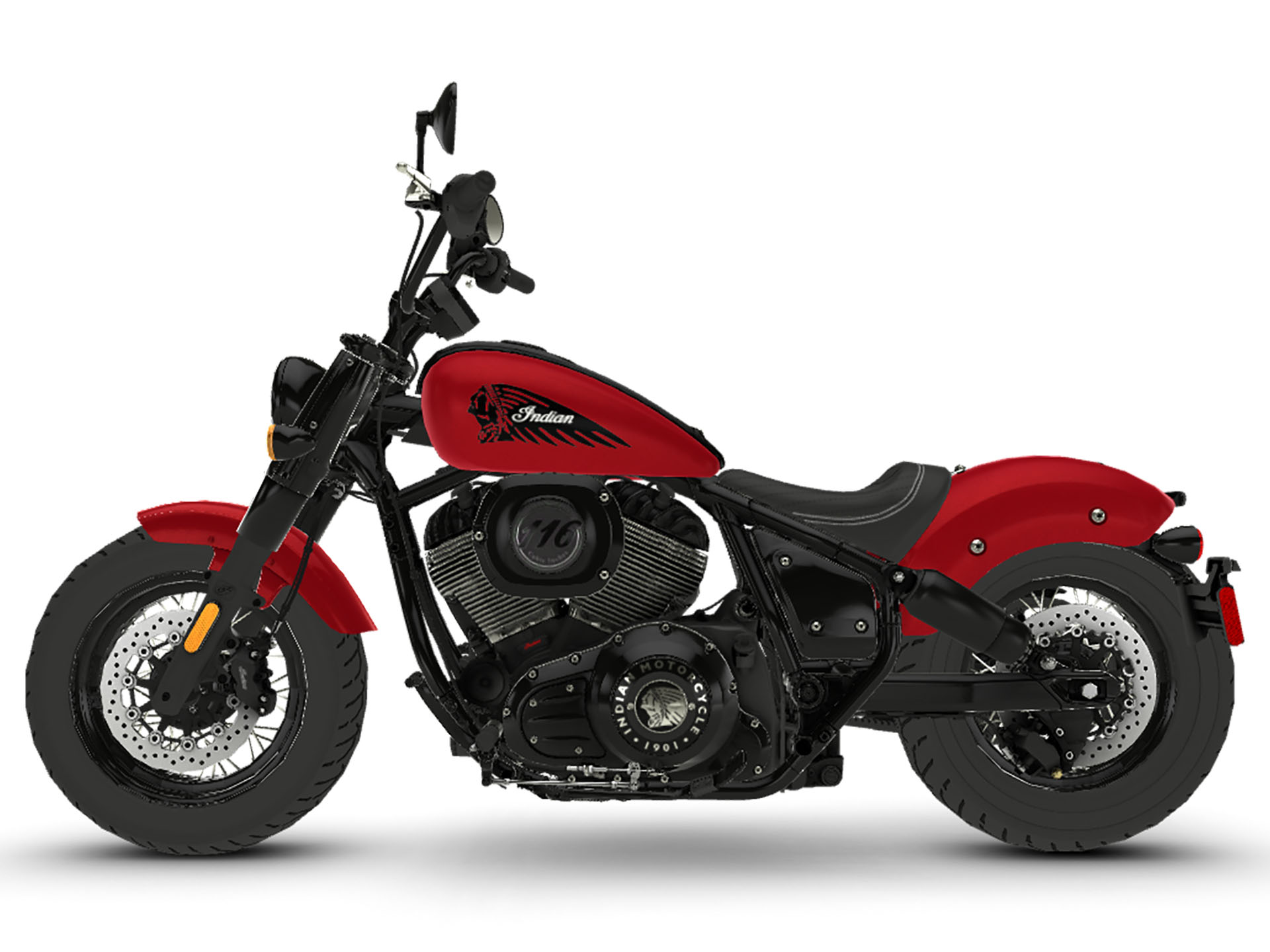 2024 Indian Motorcycle Chief Bobber Dark Horse® in Foxboro, Massachusetts - Photo 2