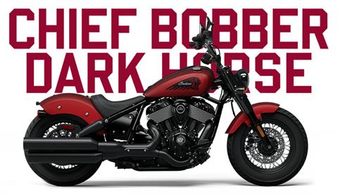 2024 Indian Motorcycle Chief Bobber Dark Horse® Icon in Jacksonville, Arkansas