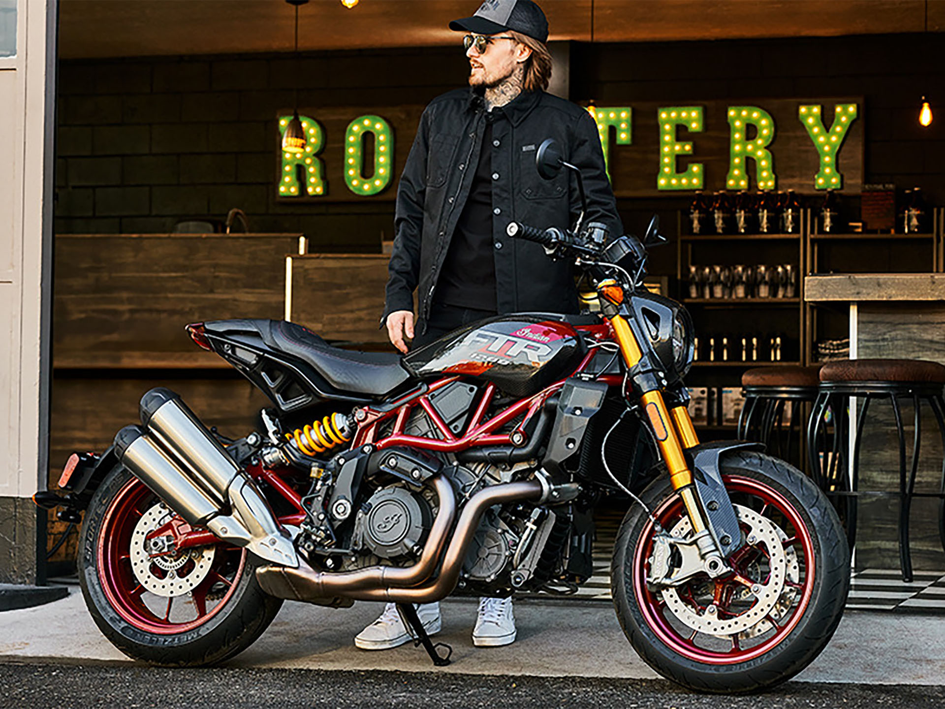 2024 Indian Motorcycle FTR R Carbon in Jacksonville, Arkansas - Photo 14
