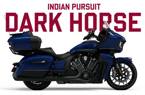 2024 Indian Motorcycle Pursuit® Dark Horse® Icon with PowerBand Audio Package in Jacksonville, Arkansas