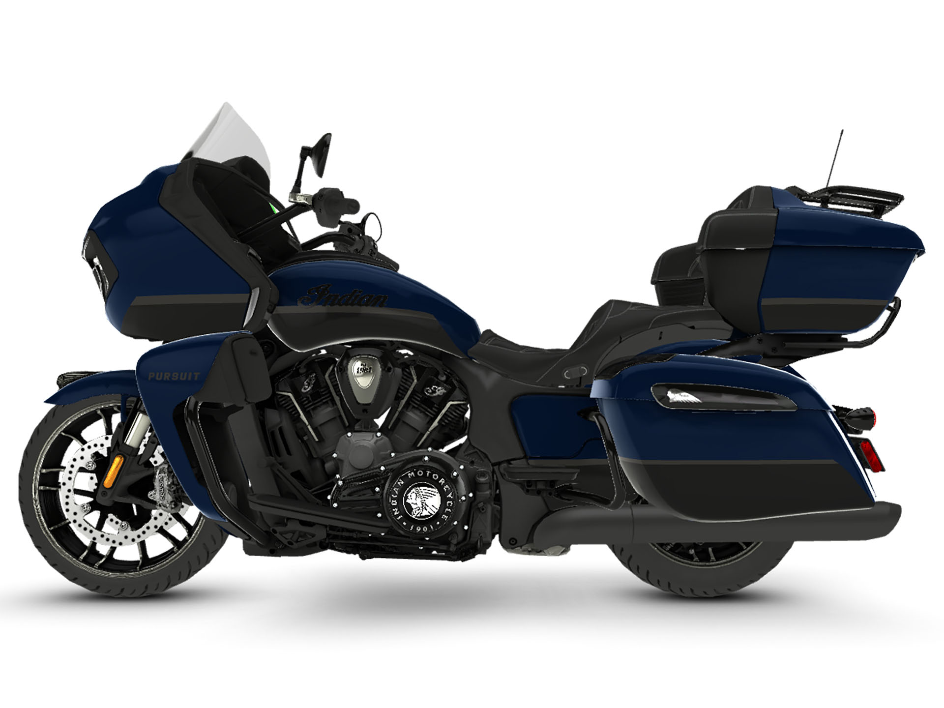 2024 Indian Motorcycle Pursuit® Dark Horse® with PowerBand Audio Package in Lafayette, Indiana - Photo 3