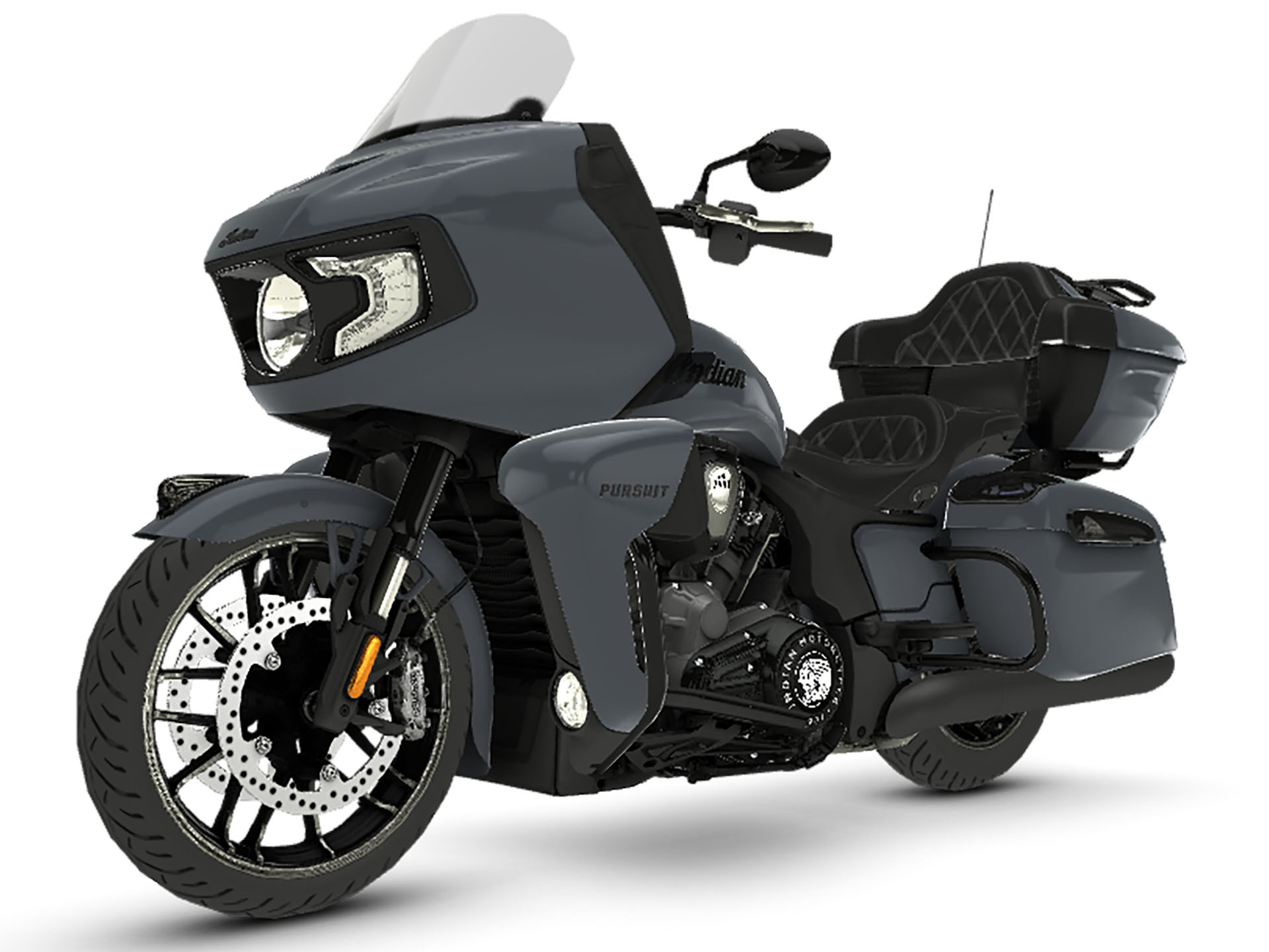 2024 Indian Motorcycle Pursuit® Dark Horse® with PowerBand Audio Package in Hollister, California