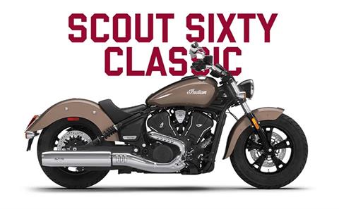 2026 Indian Motorcycle Scout® Sixty Classic Limited in Jacksonville, Arkansas