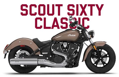 2026 Indian Motorcycle Scout® Sixty Classic Limited in Jacksonville, Arkansas
