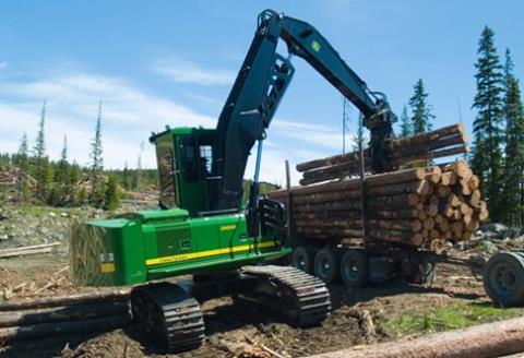 2015 John Deere 2454D Power Clam in Grand Rapids, Minnesota