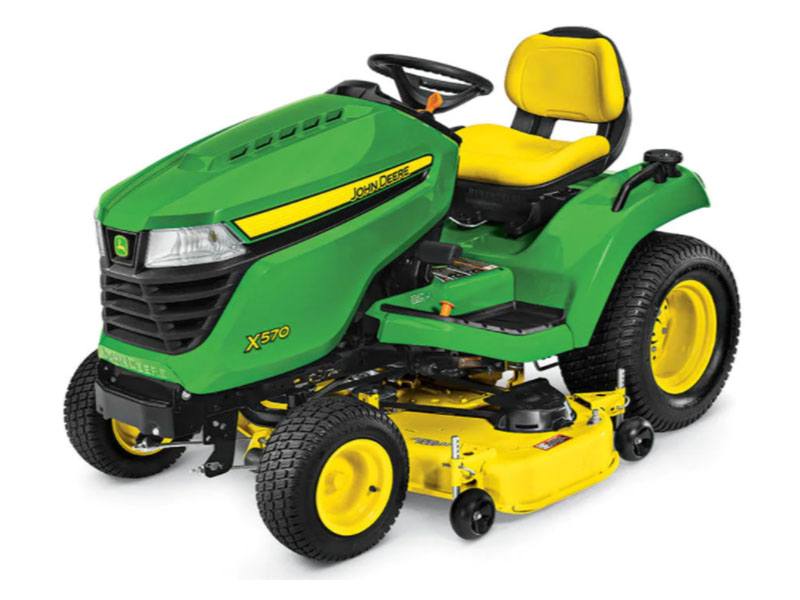 2021 John Deere X570 Select Series 54 in. Deck in Independence, Iowa - Photo 9
