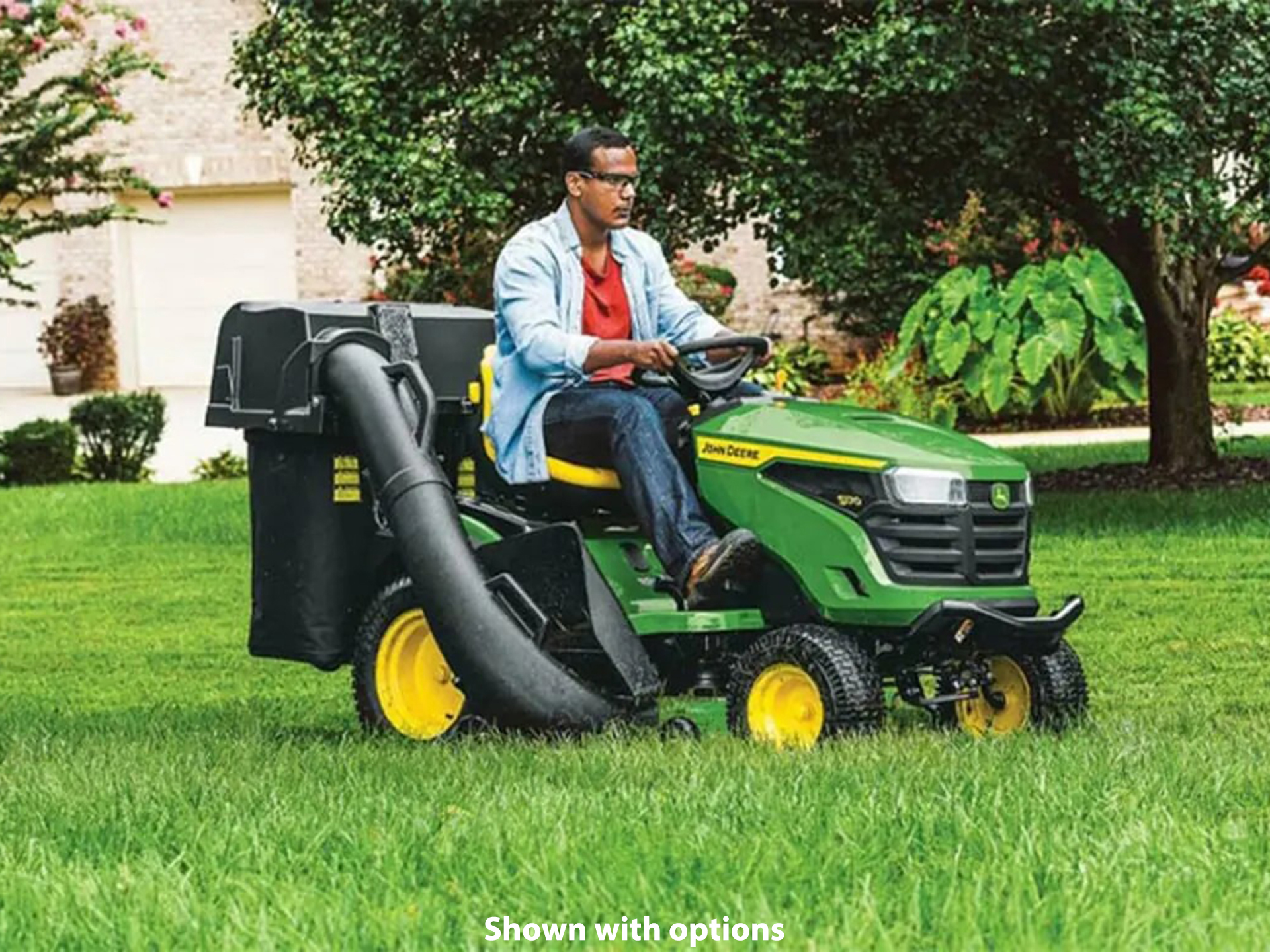 custom john deere sitting mower