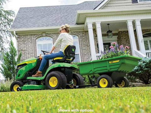 New 2025 John Deere S120 42 in. 22 hp, Pittsfield MA | Specs