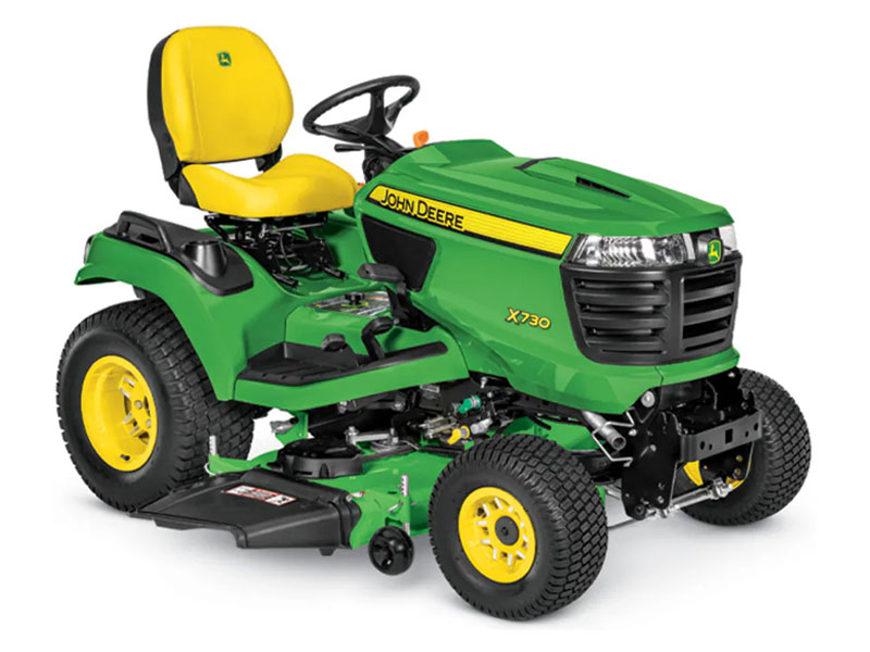 New 2025 John Deere X730 Select Series 48 in. Deck Green / Yellow ...