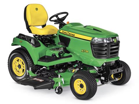 New 2025 John Deere X758 Select Series 48 in. Deck Green / Yellow