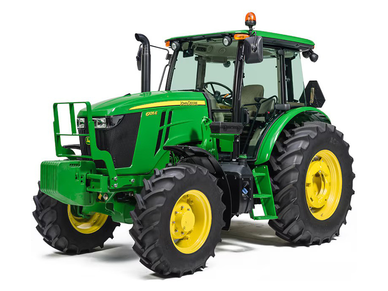 2025 John Deere 6105E MFWD Cab in Grand Rapids, Minnesota