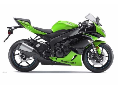 Used 2012 Kawasaki Ninja® ZX™-6R Lime Green