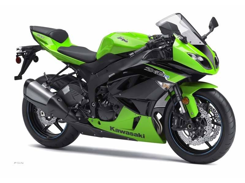 ナロー Used 2012 Kawasaki Ninja® ZX™-6R Lime Green / Metallic Spark