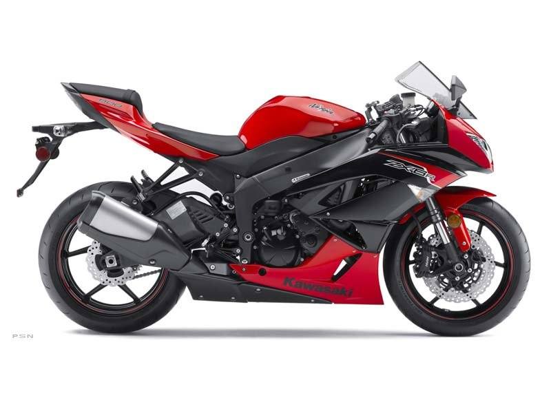 Used 2012 Kawasaki Ninja® ZX™-6R Passion Red / Metallic Spark