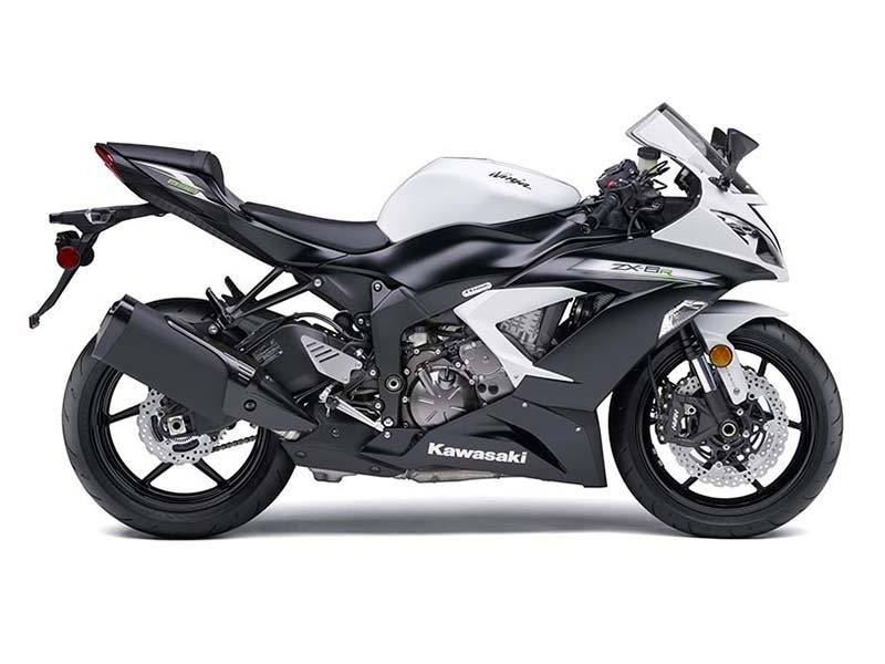 Used 2014 Kawasaki Ninja® ZX™-6R ABS Pearl Flat Crystal White