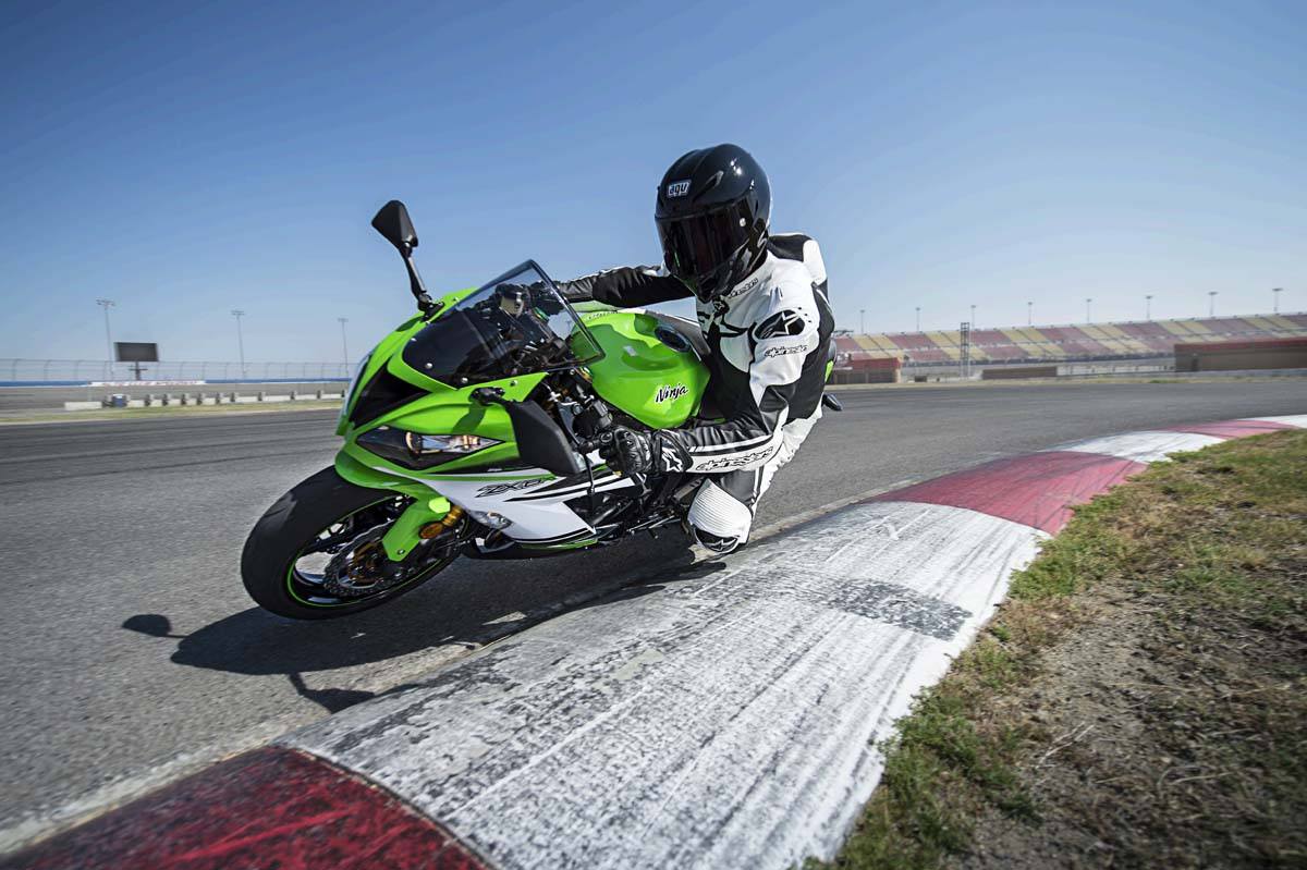 New 2015 Kawasaki Ninja® ZX™-6R 30th Anniversary Lime Green