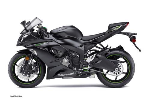 Used 2016 Kawasaki Ninja ZX-6R Metallic Matte Carbon Gray / Flat