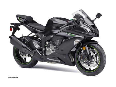 Used 2016 Kawasaki Ninja ZX-6R Metallic Matte Carbon Gray / Flat