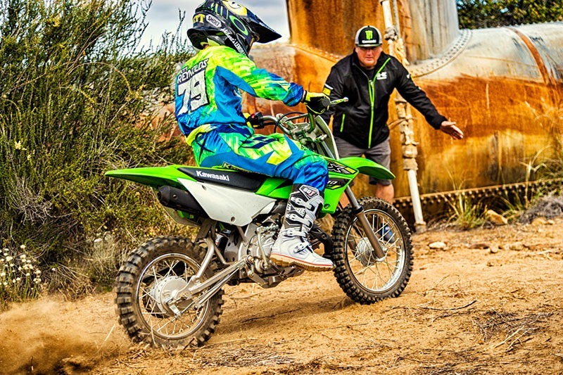 2018 Kawasaki KLX 110 Motorcycles Merced California KawAB4838