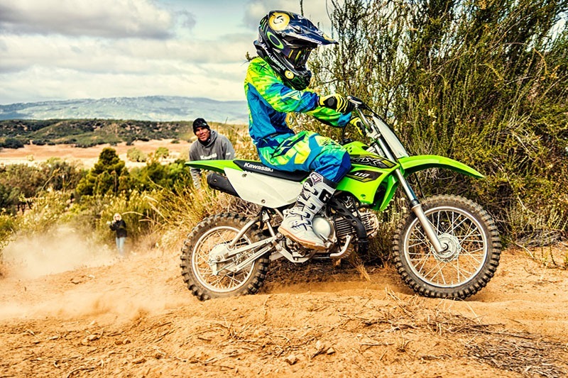 2018 Kawasaki KLX 110 Motorcycles Merced California KawAB4838