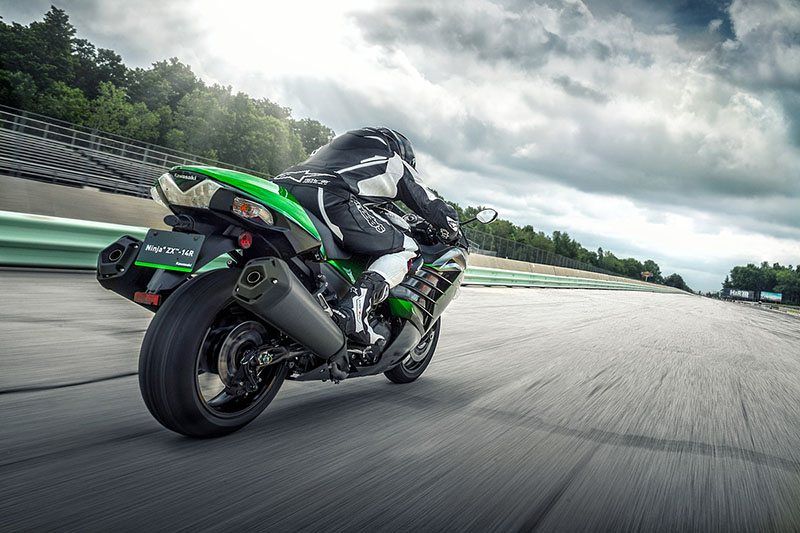 Used 2018 Kawasaki Ninja ZX-14R ABS SE Emerald Blazed Green