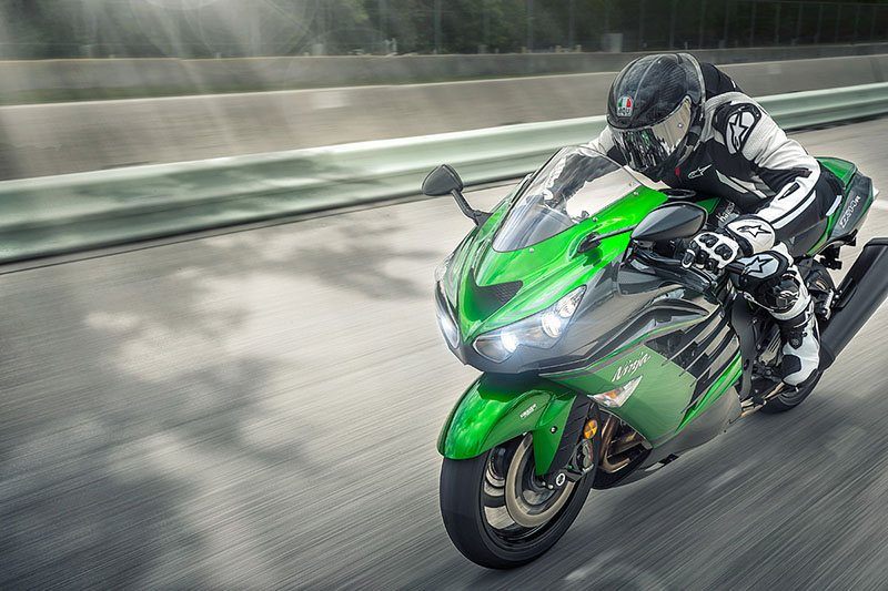 Used 2018 Kawasaki Ninja ZX-14R ABS SE Emerald Blazed Green