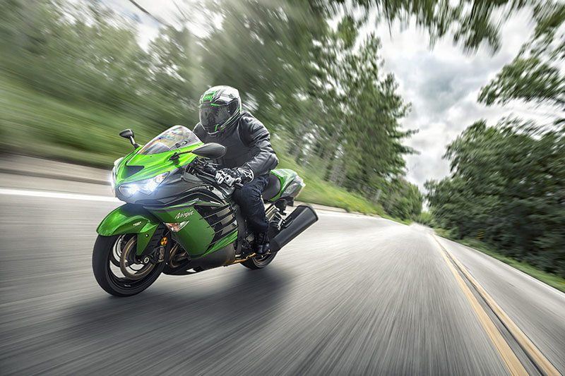 Used 2018 Kawasaki Ninja ZX-14R ABS SE Emerald Blazed Green