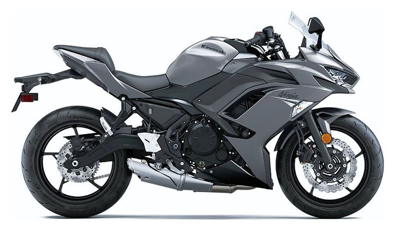 Used 2021 Kawasaki Ninja 650 ABS Metallic Graphite Gray / Metallic
