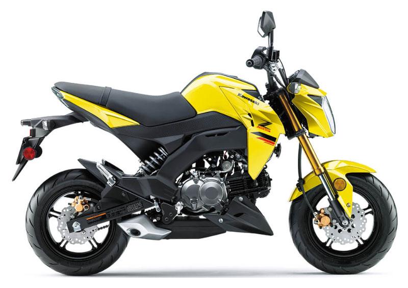 New 2022 Kawasaki Z125 Pro Pearl Shining Yellow New 2022 Kawasaki Z125 Pro Pearl Shining Yellow