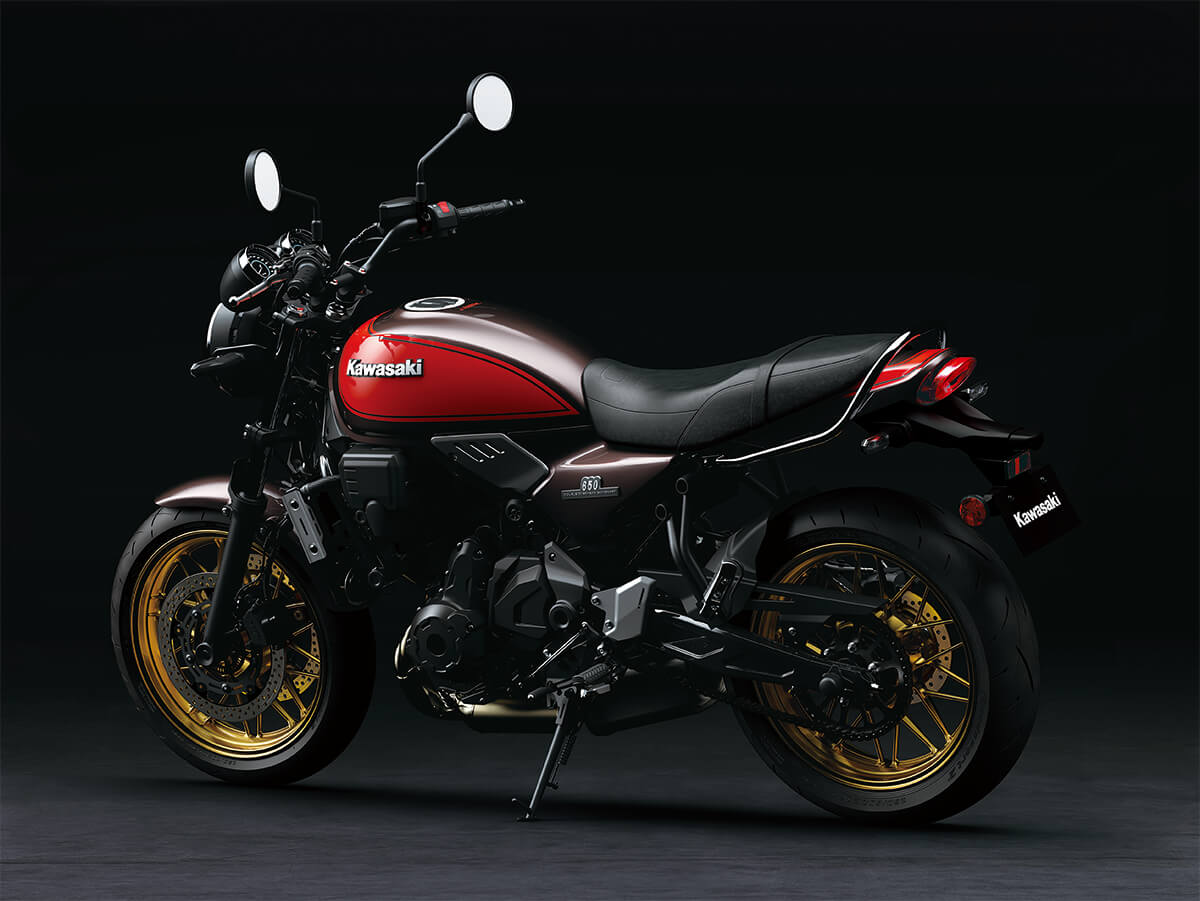 New 2022 Kawasaki Z650RS 50th Anniversary Candy Diamond