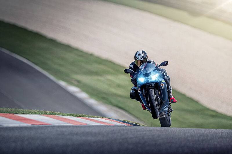 New 2022 Kawasaki Ninja ZX-6R Metallic Matte Twilight Blue