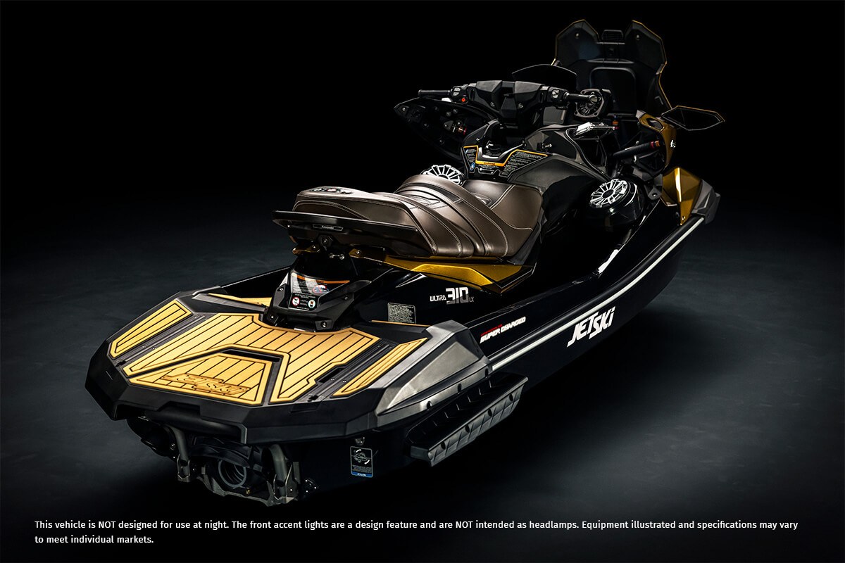 New 2022 Kawasaki Jet Ski Ultra 310LX Ebony / Metallic Shadow Gold |  Watercraft in La Marque, TX | Mainland Cycle Center LLC Stock