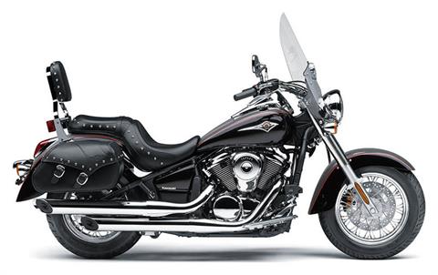 New 2022 Kawasaki Vulcan 900 Classic LT Pearl Robotic White Pearl Nightshade Teal Motorcycles in La Marque TX Mainland Cycle Center LLC Stock