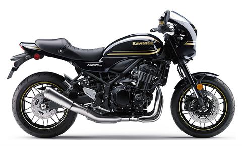 New 2023 Kawasaki Z900RS Cafe Motorcycles in South Paris ME KAW012392 Metallic Diablo Black