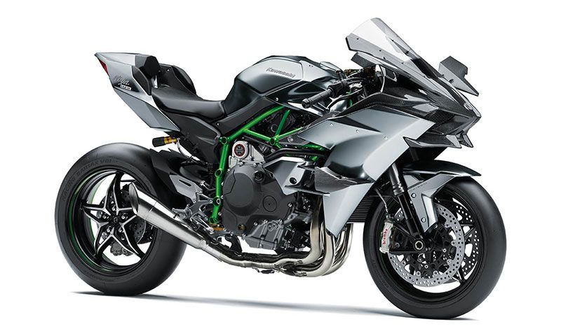 New 2023 Kawasaki Ninja H2 R Mirror Coated Matte Spark Black