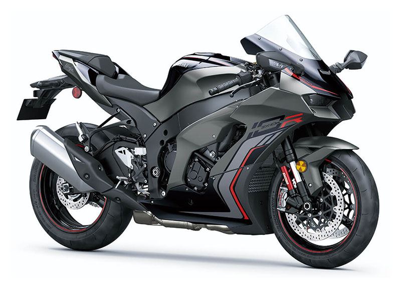New 2022 Kawasaki Ninja ZX-10R Metallic Matte Graphenesteel