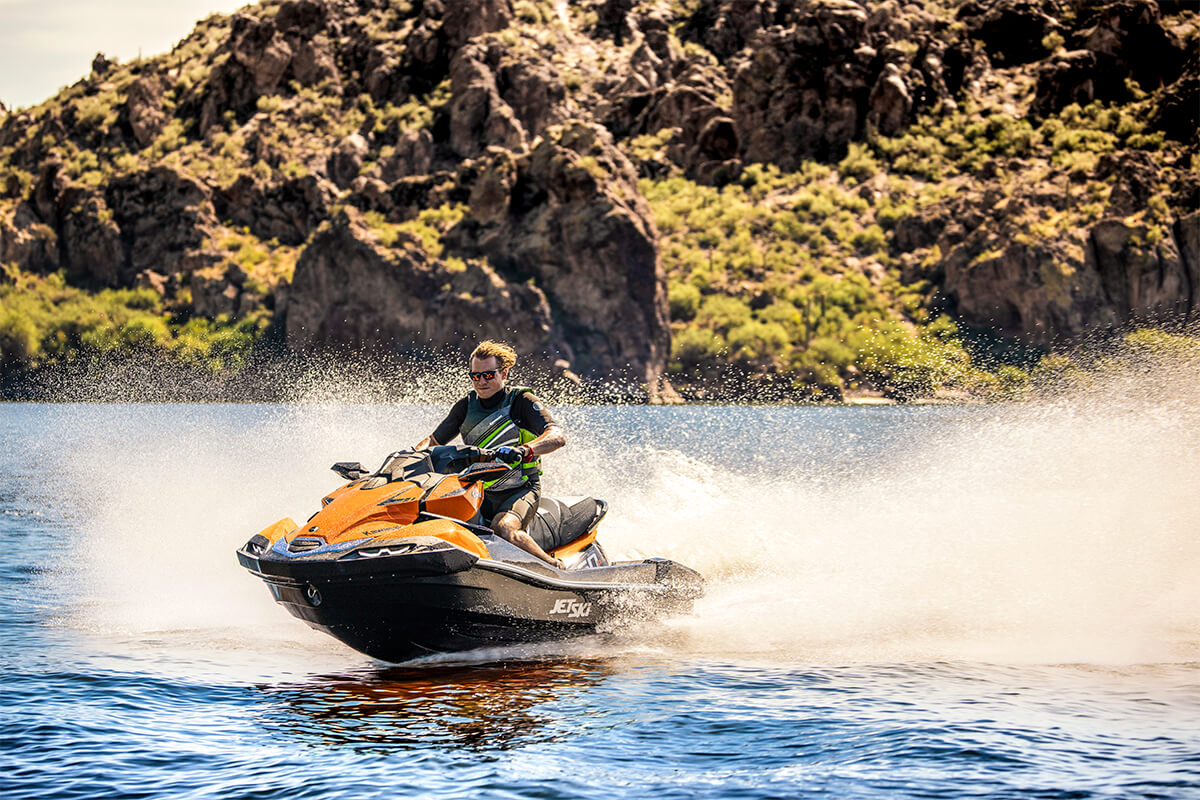 New 2023 Kawasaki Jet Ski Ultra 160LX-S Ebony / Candy Steel