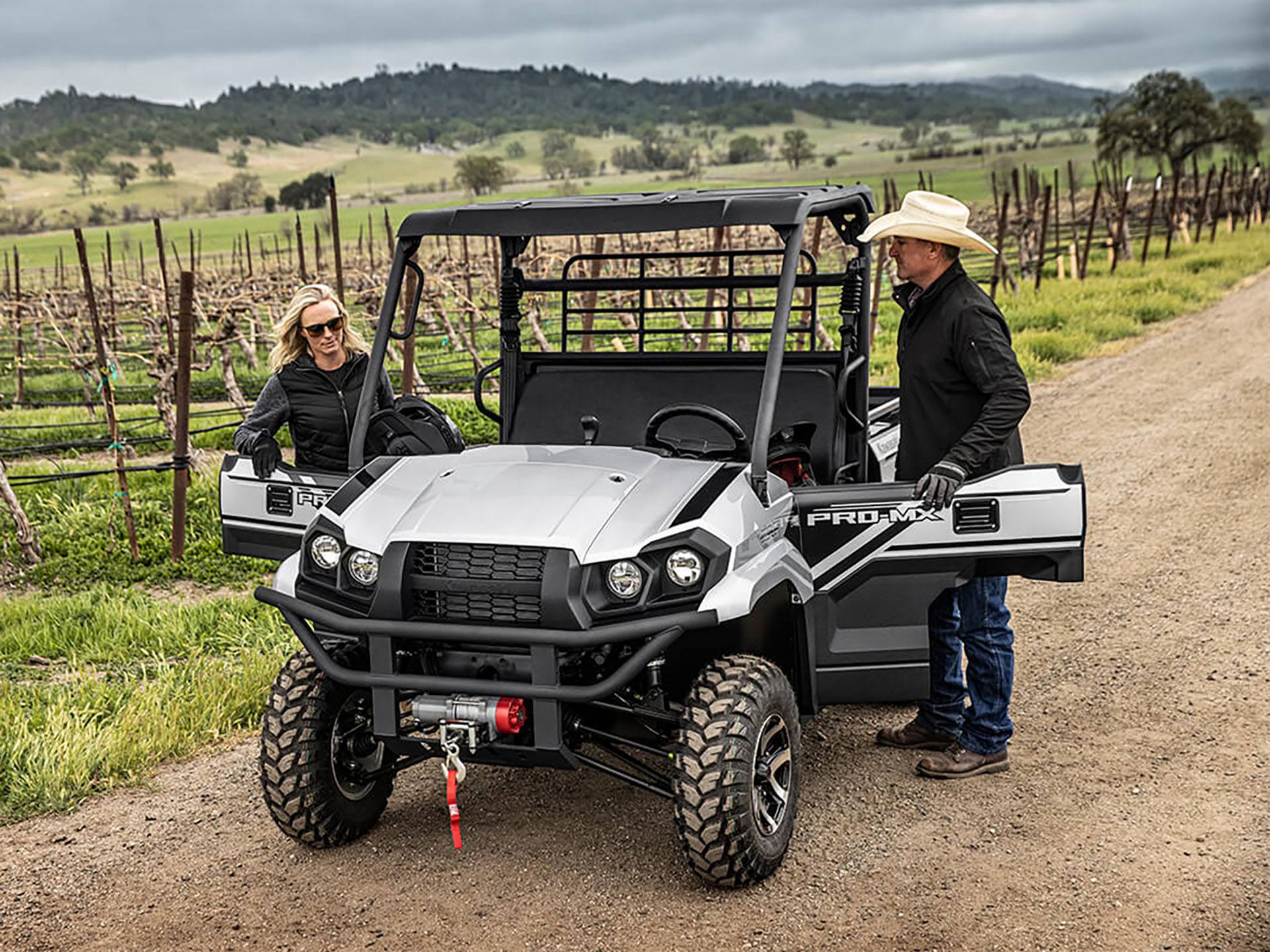 New 2023 Kawasaki MULE PRO-MX SE Galaxy Silver | Utility Vehicles