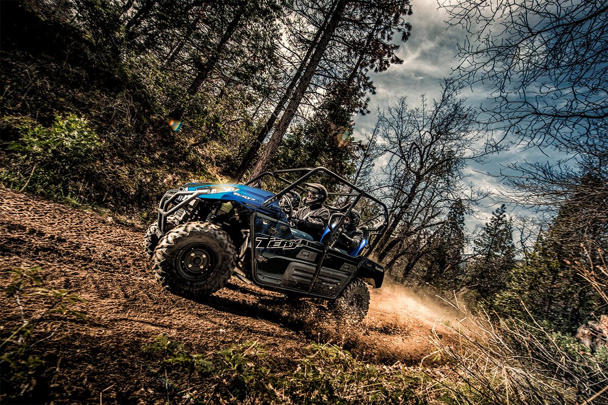 Johnny&#39;s - あすか New 2023 Kawasaki Teryx4 Metallic Sierra Blue / Metallic