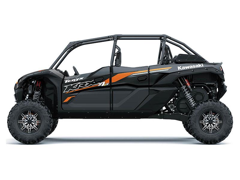 New 2023 Kawasaki Teryx KRX4 1000 eS Metallic Flat Raw