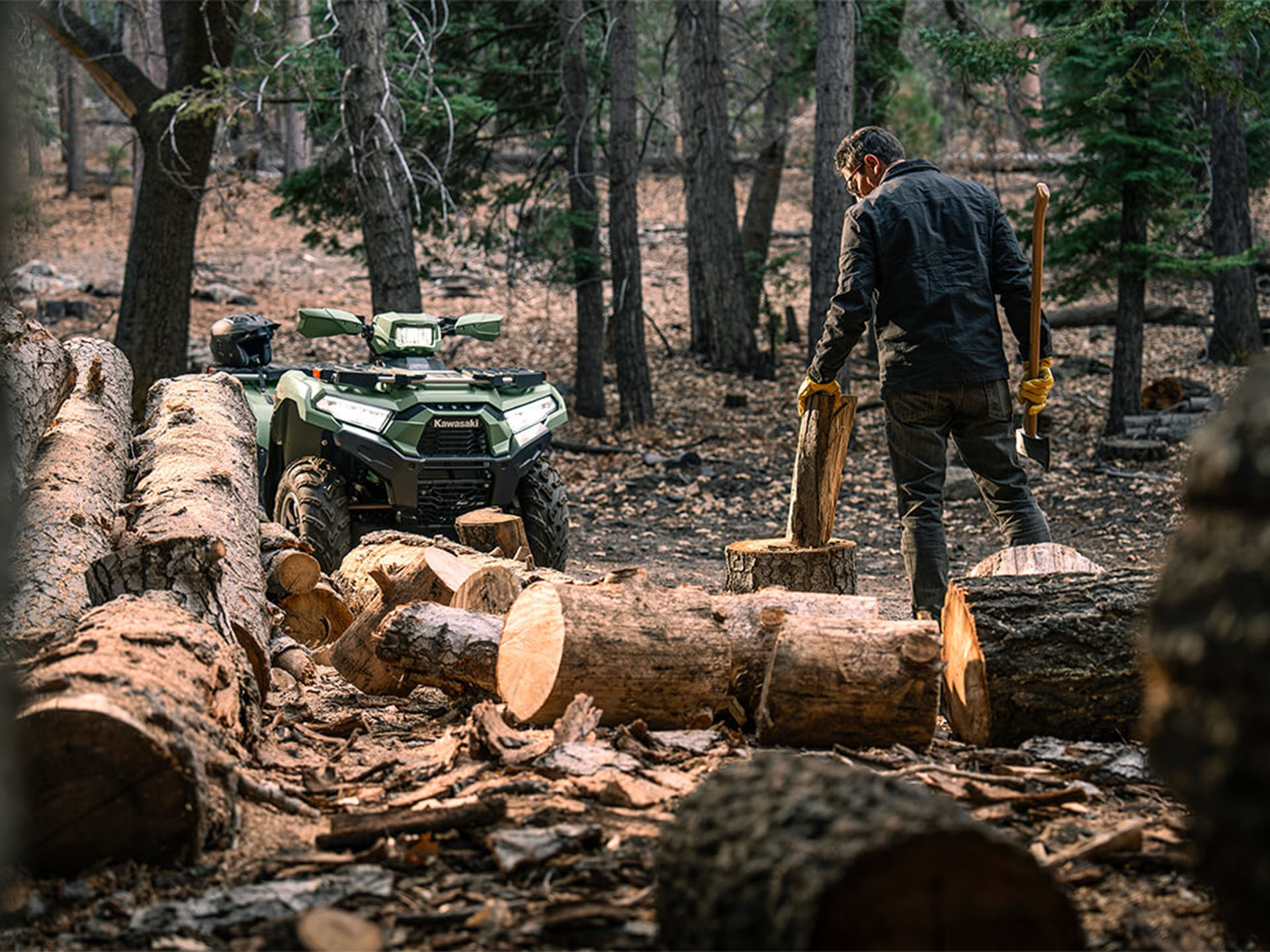 2024 Kawasaki Brute Force 750 LE EPS in North Bend, Oregon - Photo 4