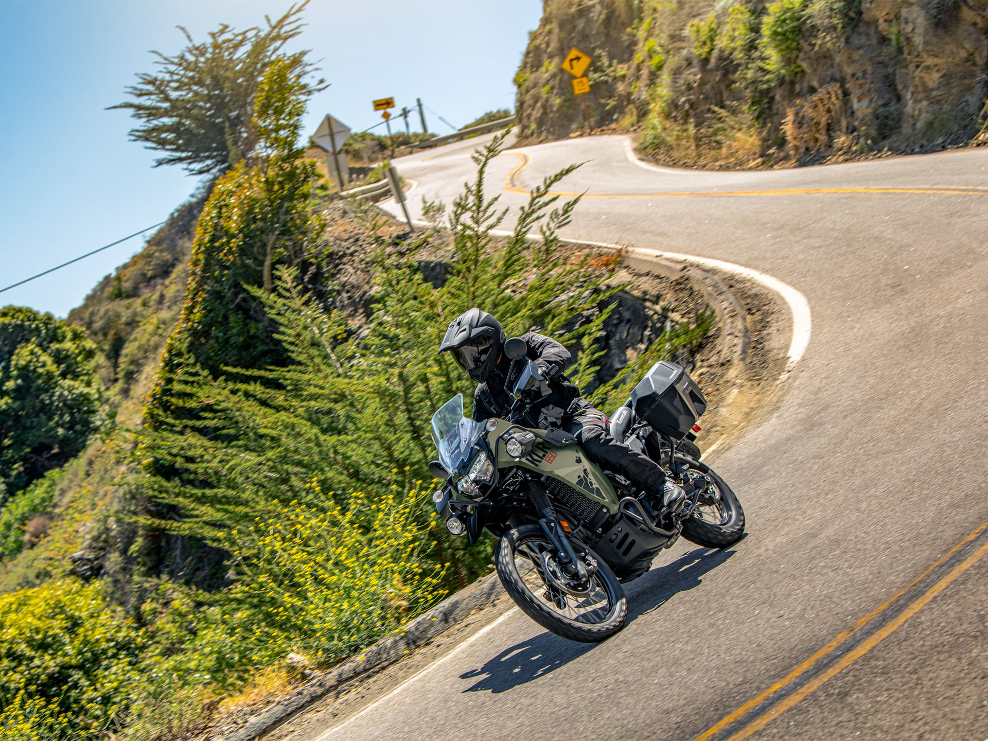 2024 Kawasaki KLR 650 Adventure ABS in North Bend, Oregon - Photo 6